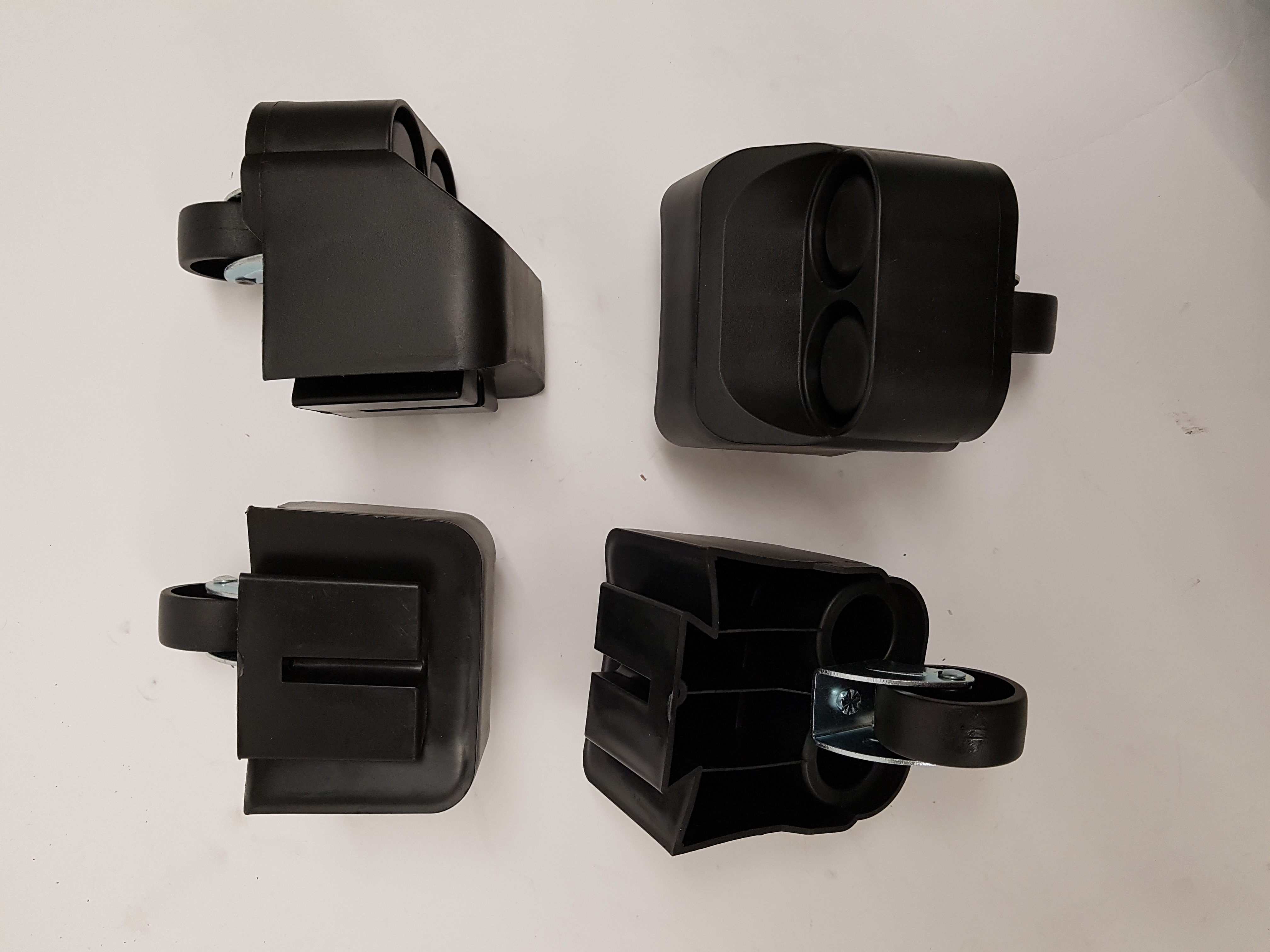 Rollen 4er Satz für AquaForte Vacuum Teichsauger - Neuwertig