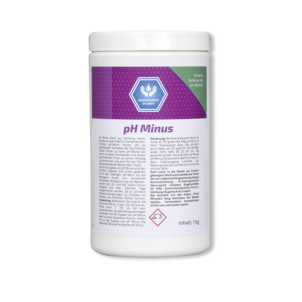 PH Minus, 1kg Pulver PH Minus, 1kg Pulver