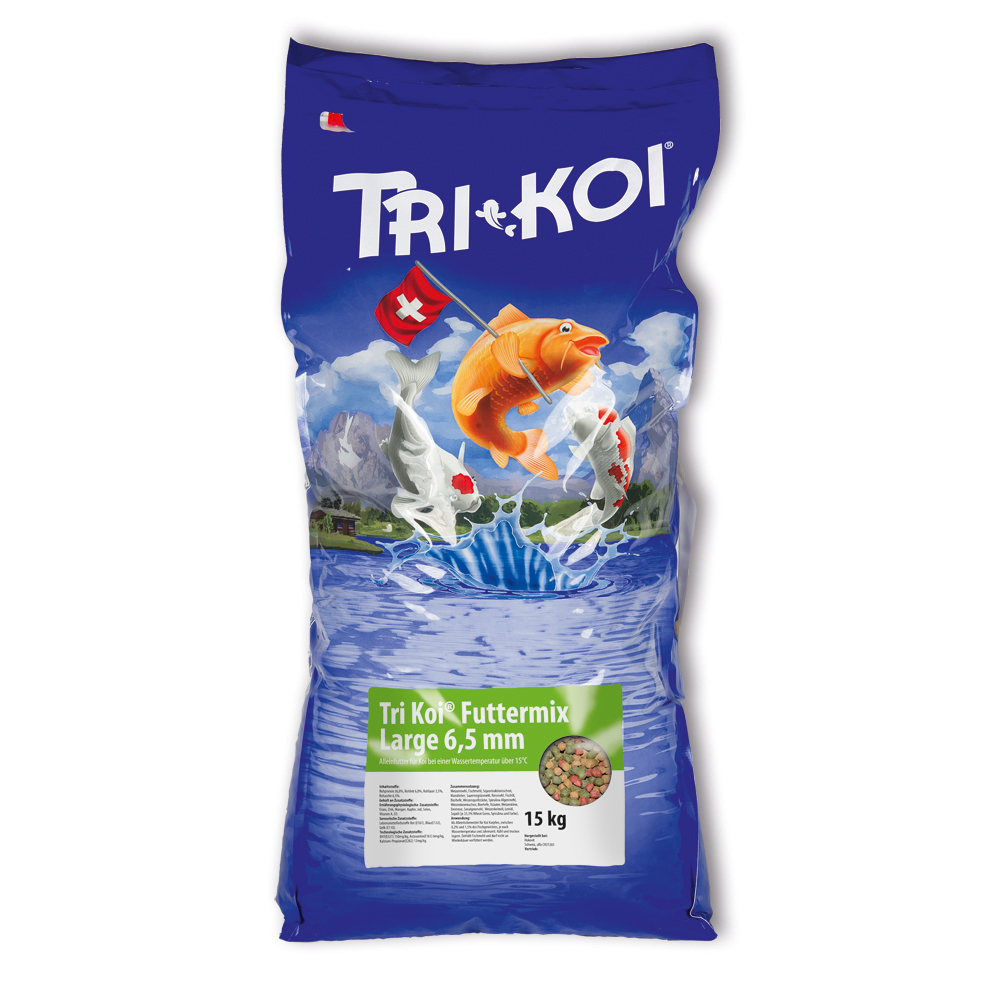Tri Koi® Futter Mix Large über 15°C 