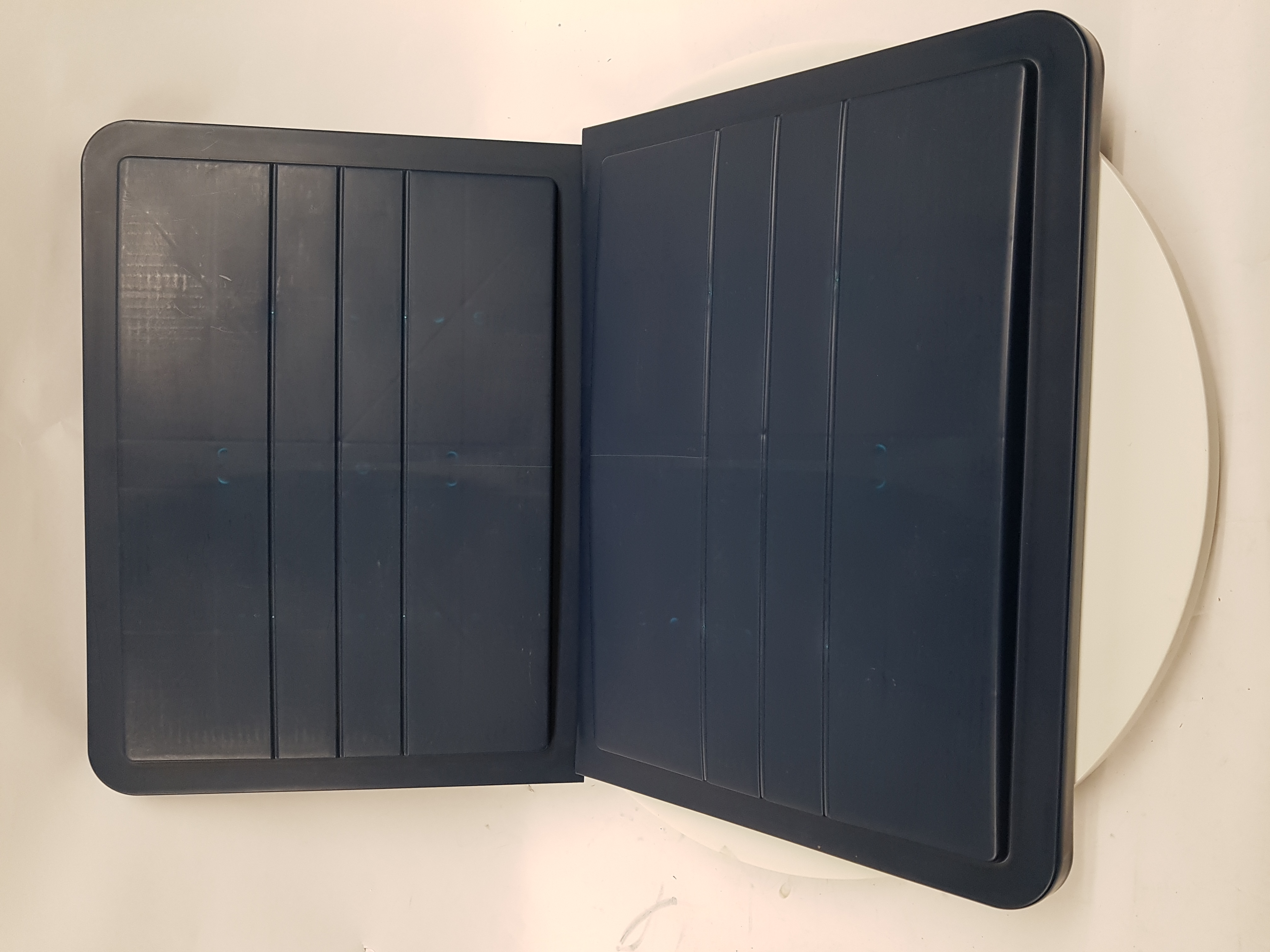 Ersatzdeckel 2er Set für UBF 25.000 blau - unbenutzt 