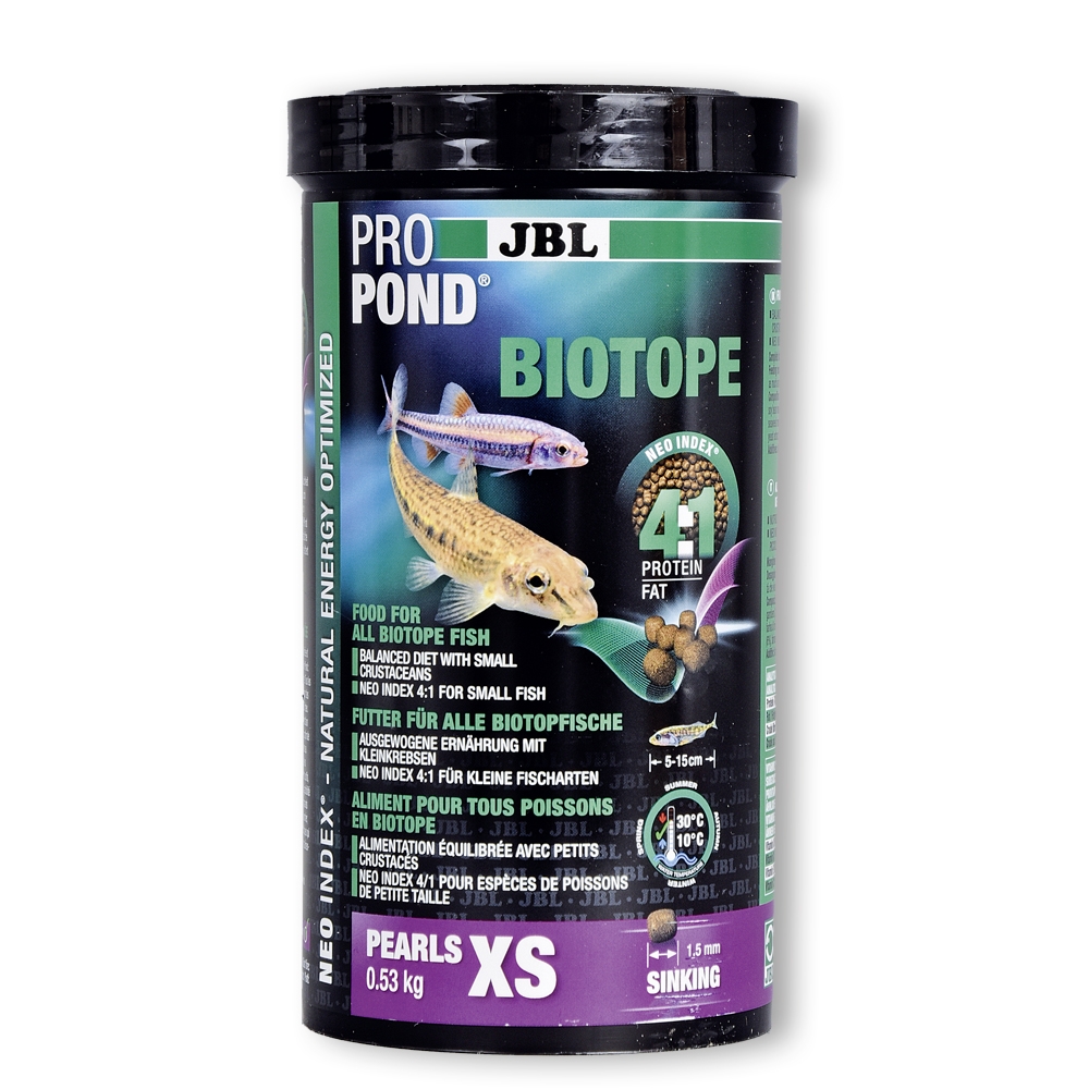 JBL Pro Pond Biotopfutter XS 1,5mm 530g (sinkend)