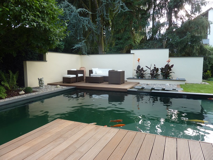 Wann können Sie Ihren Teich abdecken?
