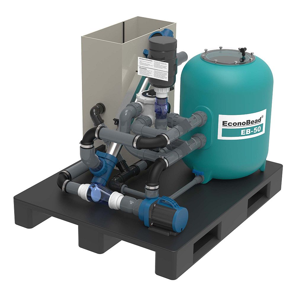 Filterset EconoBead 50 + Vorfilter + Pumpe + UVC Filterset EconoBead 50 + Vorfilter + Pumpe + UVC