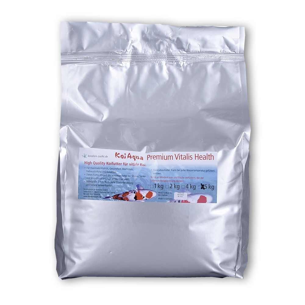 Koi Aqua Premium Vitalis Health 2,0mm - schwimmend Koi Aqua Premium Vitalis Health 2,0mm - schwimmend