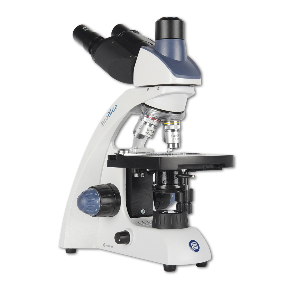 Trinokulares BioBlue Mikroskop