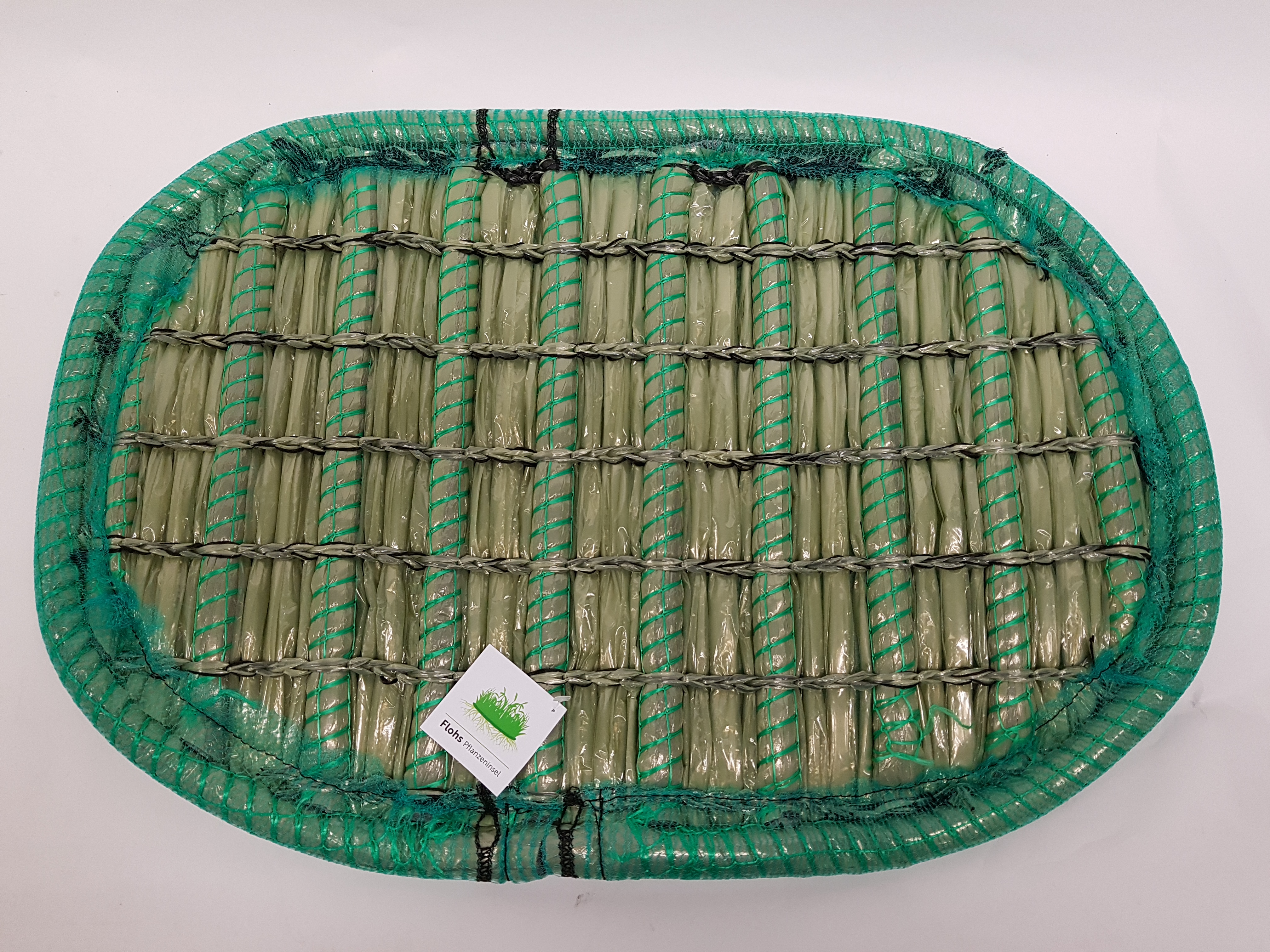 Schwimmende Pflanzeninseln ohne Pflanzen (oval 75x50cm) - Neuware