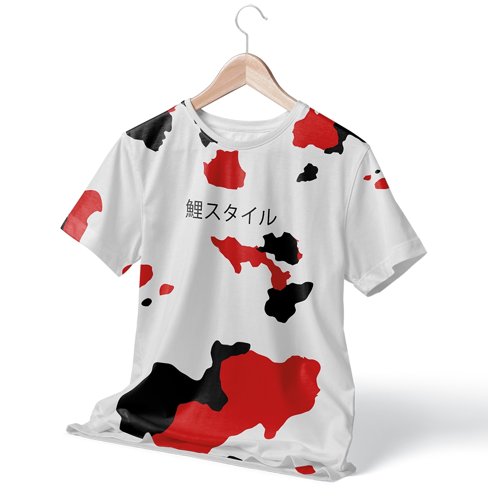 Koi Design T-Shirt Showa
