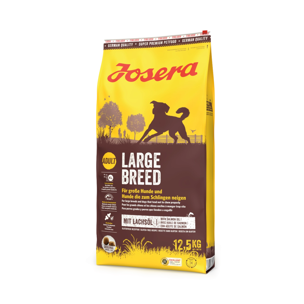 Josera Large Breed mit extra großen Kroketten Josera Large Breed mit extra großen Kroketten