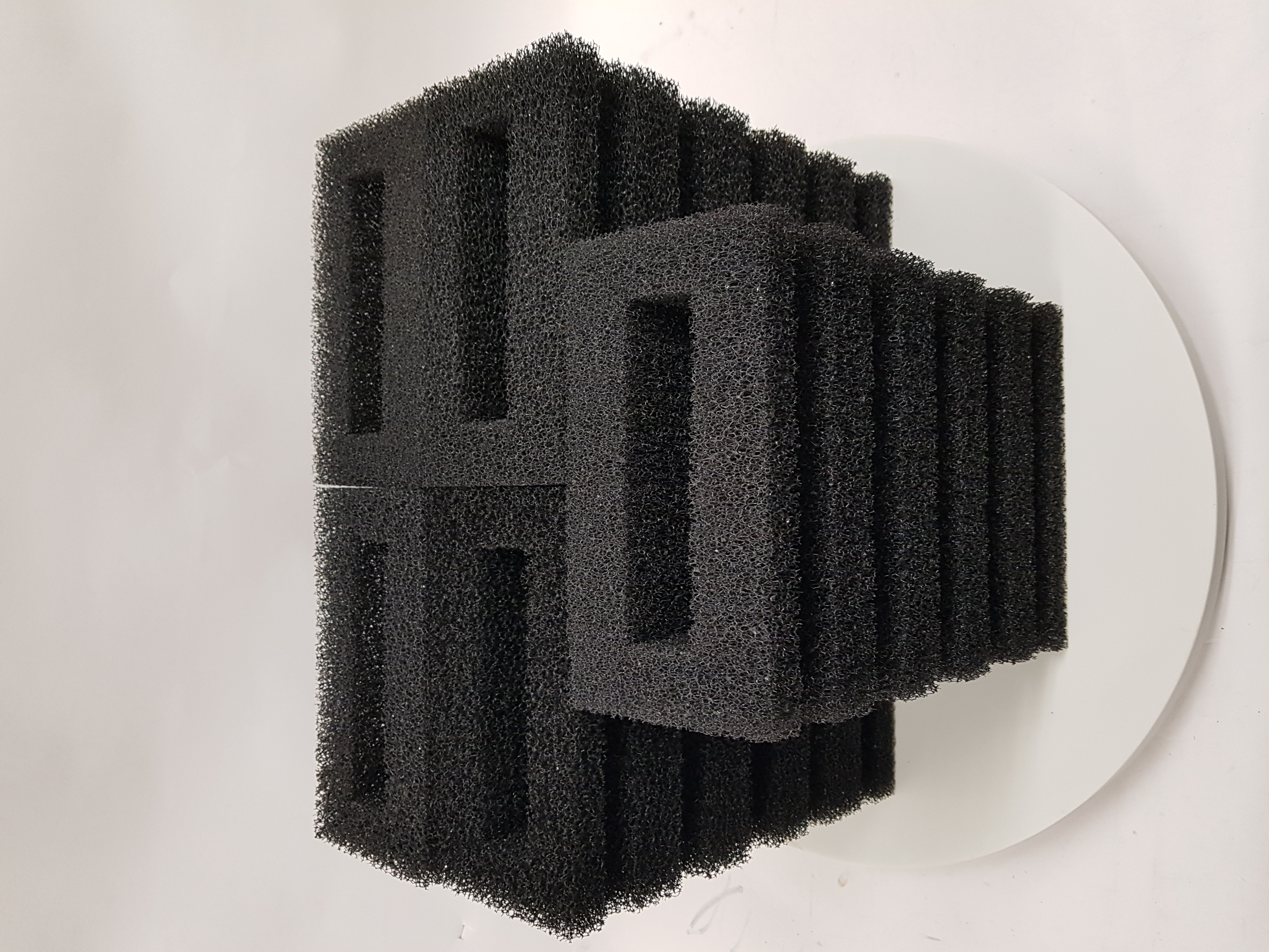 Filtermatte zu Aquaking UBF 25000 mit Griff 5-teilig (nur schwarz) - unbenutzt 