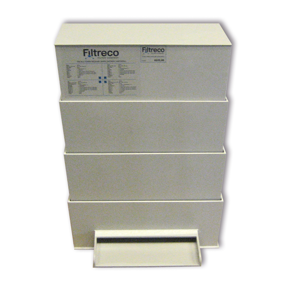 Trickle Filter Rieselfilter medium mit Wasserfall Trickle Filter Rieselfilter medium mit Wasserfall