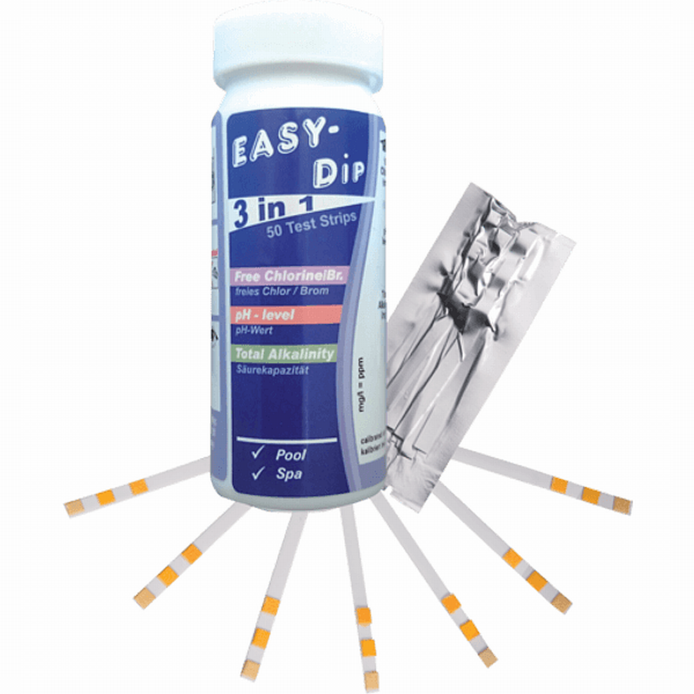 Easy Dip Tauchteststreifen für den Pool Easy Dip Tauchteststreifen für den Pool