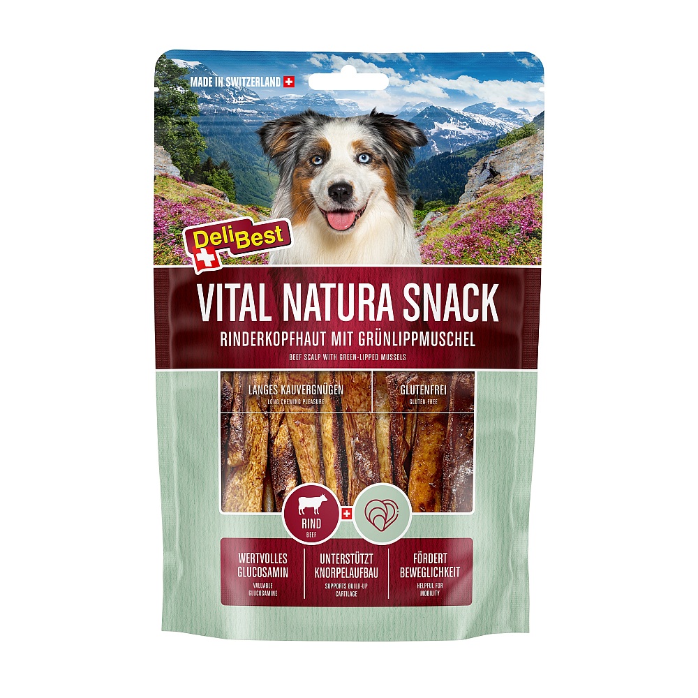 Vital Natura Snack Grünlipp Meermuschel 200g 