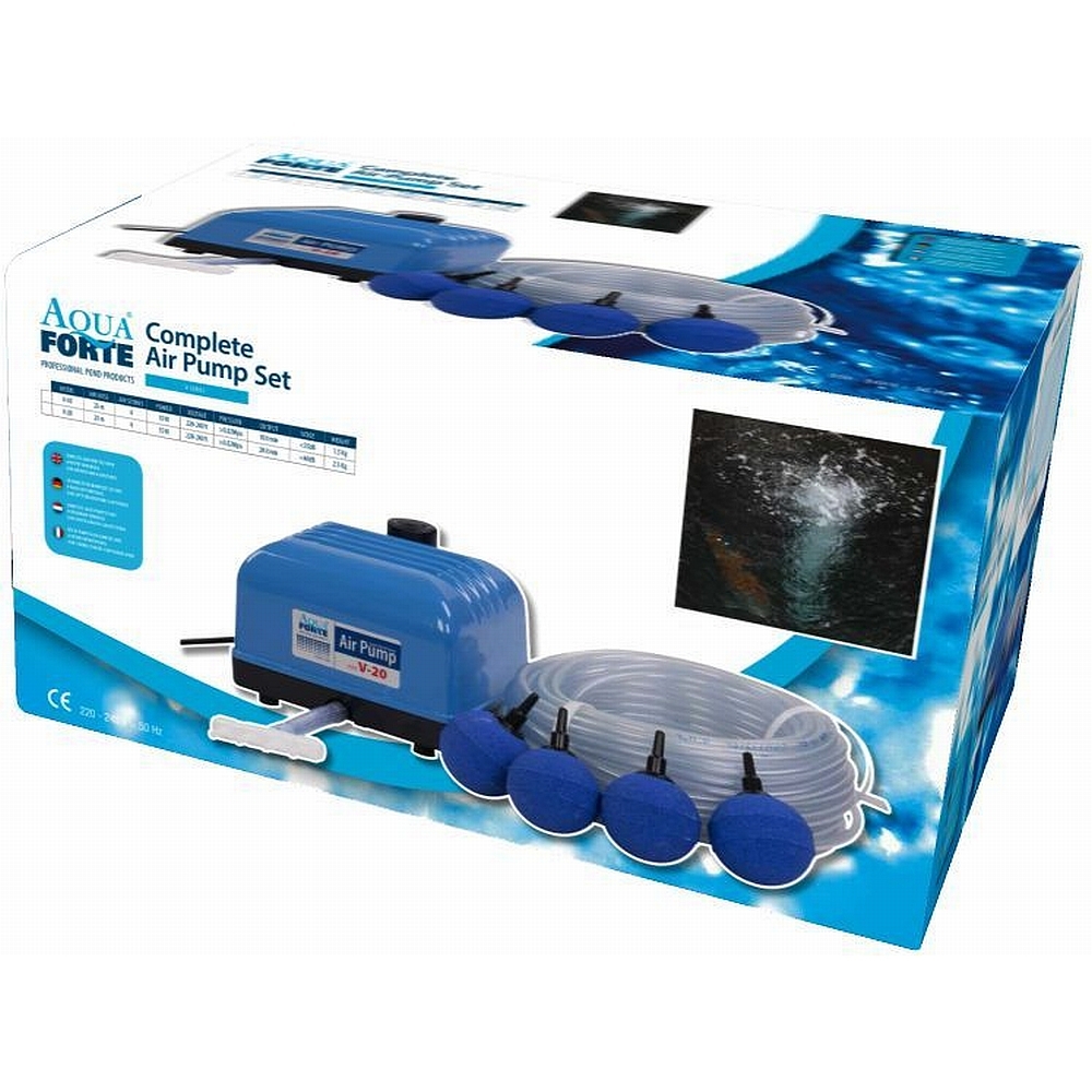 AquaForte Luftpumpenset V-20 AquaForte Luftpumpenset V-20