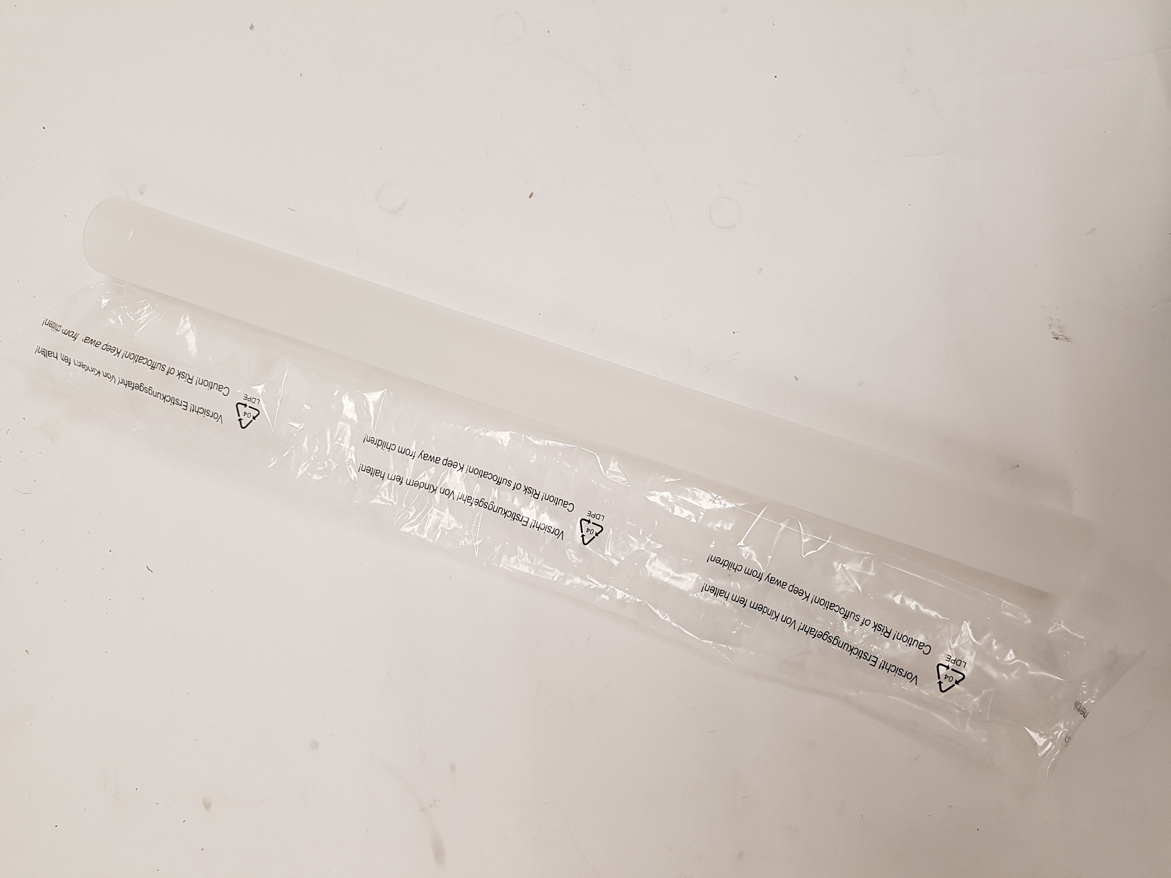 Saugrohrverlängerung (transparent) für AquaForte Vacuum Teichsauger - Neuwertig