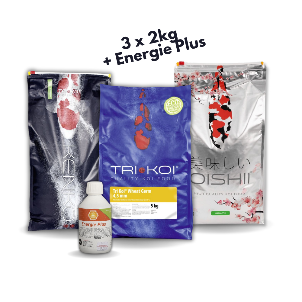 Koifutter Set: Frühjahr + Herbst klein