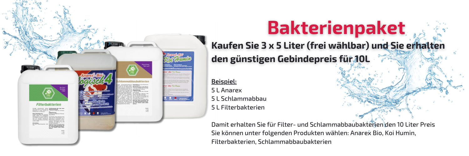 Filterbakterien für Ihren Teich online bestellen Koi Company Shop