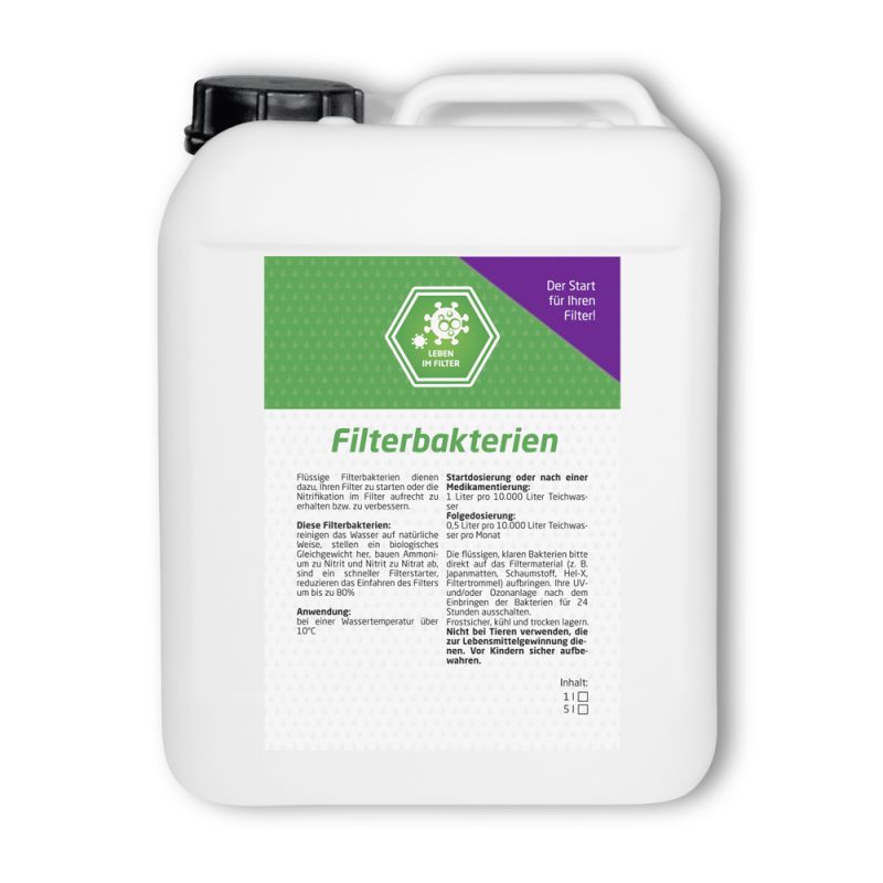 Filterbakterien für Ihren Teich online bestellen Koi Company Shop